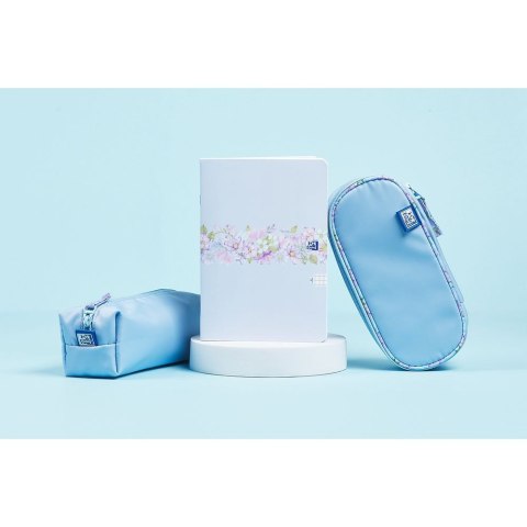 Saszetka Flowers Duża niebieski Oxford (400182078) Oxford