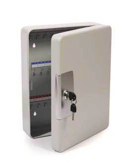 Szafka na klucze szary metal [mm:] 300x230x 78 Argo (606059) Argo