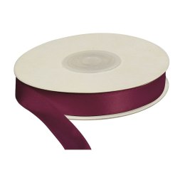 Wstążka Craft-Fun Series satynowa 12x25 [mm x m] bordowa Titanum (311970) Titanum
