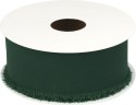 Wstążka Craft-Fun Series szyfonowa strzępiona 40x10 [mm x m] zielony butelkowy Titanum (WJ40-10-012B) Titanum