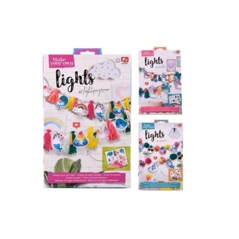 Zestaw kreatywny dla dzieci Stwórz lampkę LED mix Make Your Own (60185) Make Your Own