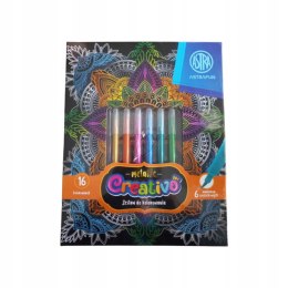 Zestaw plastyczny do kolorowania Mandala art Astra Fun (601024003) Astra Fun