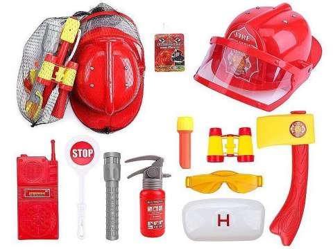 Zestaw strażaka, z hełmem Adar (623460) Adar