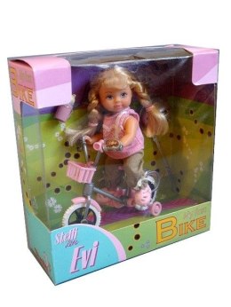 Lalka STEFFI LOVE EVI NA ROWERZE [mm:] 110 Simba (24-573-1715) Simba