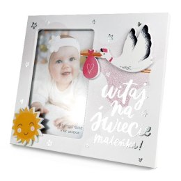 Ramka Witaj maleńka [mm:] 10x15 Pan Dragon (5901854968575) Pan Dragon