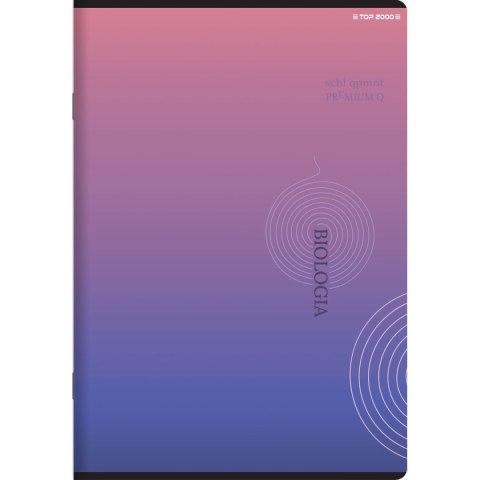 Zeszyt A5 biologia mix 60k. 70g krata Top 2000 (400168958) Top 2000