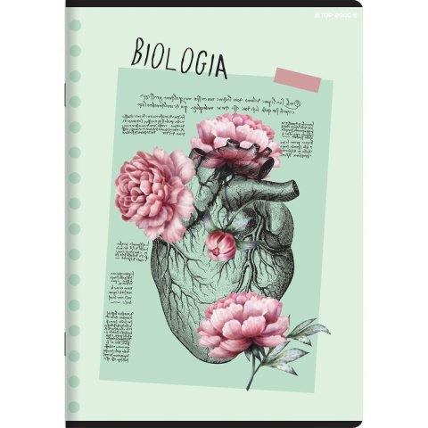 Zeszyt A5 biologia mix 60k. 70g krata Top 2000 (400168958) Top 2000