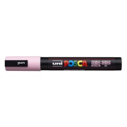 Marker specjalistyczny Posca wkład różowy jasny 1,8-2,5mm okrągła końcówka Uni (PC-5M)