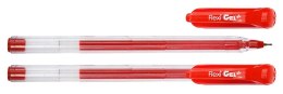 Długopis FLEXI GEL żelowy czerwony wkład czerwone 0,6mm Penmate (TT8502)