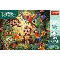 Puzzle Trefliki Małpki i przyjaciele 100 el. Trefl (16570)