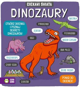 Książka dla dzieci Ciekawi świata. Dinozaury Zielona Sowa
