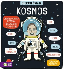 Książka dla dzieci Ciekawi świata. Kosmos Zielona Sowa