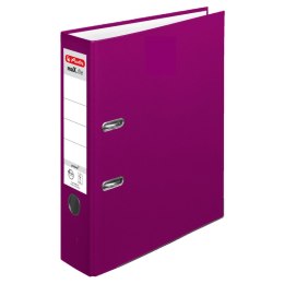 Segregator dźwigniowy 50011858 maX.file protect plus Voll A4 80mm jagodowy Herlitz (300004842)