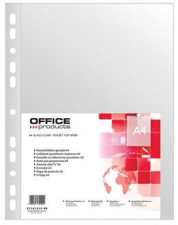 Koszulki na dokumenty groszkowe A4 kolor: przezroczysty typu U 40 mic. Office Products (21141215-90)